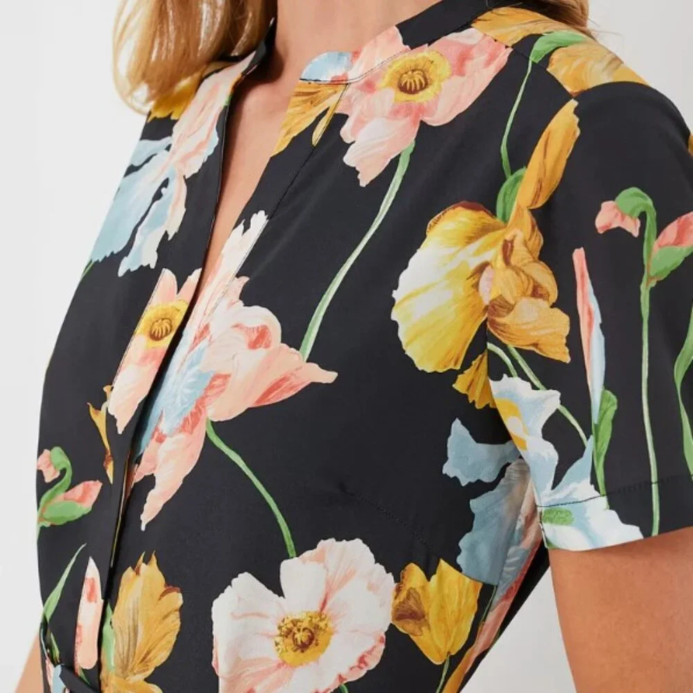 NTW - Tuckernuck - Moonlit Iris Camille Dress - Size M - Picture 3 of 10